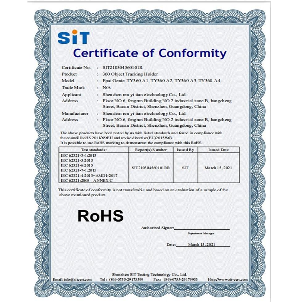 Smart 360-Degree Follow-Up Tripod Head For Live Video Recording With Battery-1915198267956793352