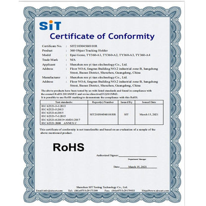 Smart 360-Degree Follow-Up Tripod Head For Live Video Recording With Battery-1915198267956793352