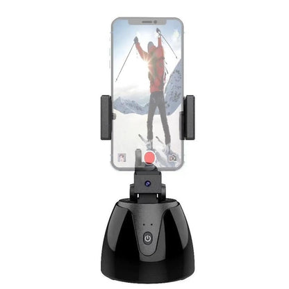 Smart 360-Degree Follow-Up Tripod Head For Live Video Recording With Battery-1915198267956793353