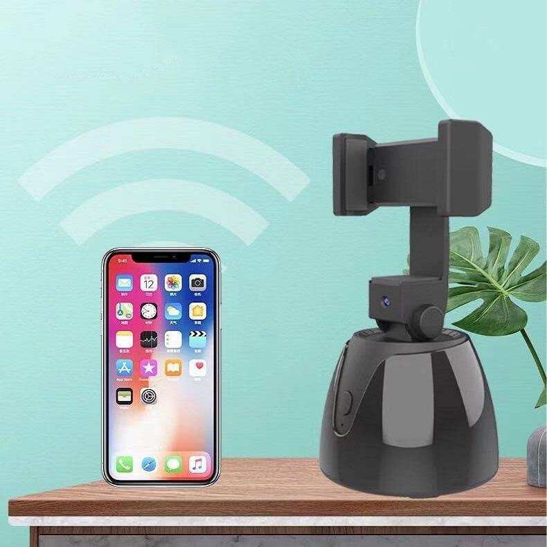 Smart 360-Degree Follow-Up Tripod Head With Live Video Recording And Charging-1915198096971796481