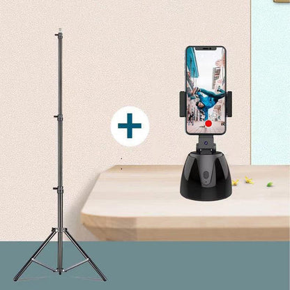 Smart 360-Degree Follow-Up Tripod Head With Live Video Recording And Charging-1915198096971796483