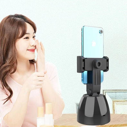 Smart 360-Degree Follow-Up Tripod Head With Live Video Recording And Charging-1915198096971796485