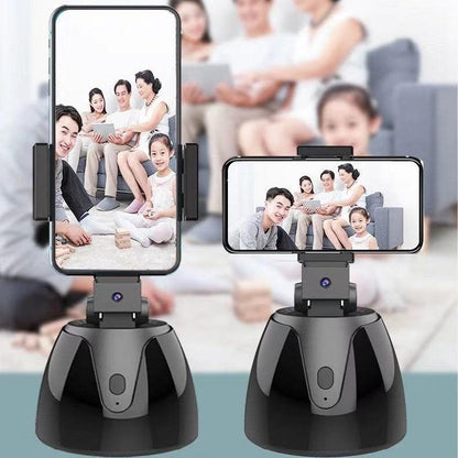 Smart 360-Degree Follow-Up Tripod Head With Live Video Recording And Charging-1915198096971796486