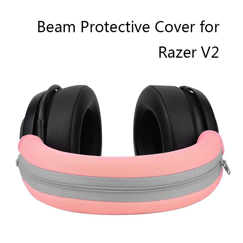 2-Pack Razer Blackshark V2 Headset Sponge Covers - Green Head Beam Protection-1915197950917742598