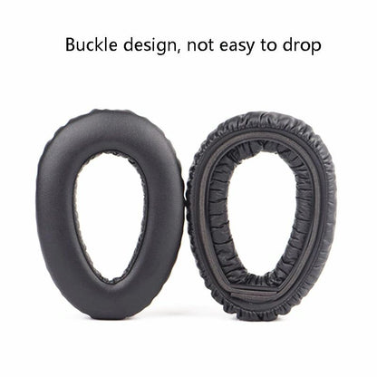 2-Pack Headphone Sponge Covers For Sennheiser Pxc550 / Mb660 - Black-1915196921291608065