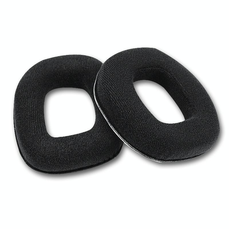 2-Pack Flannel Earmuff Covers For Logitech A40 Gaming Headset-1915197975869657088
