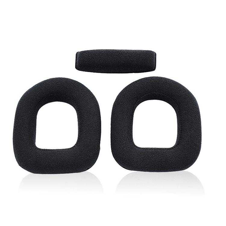 2-Pack Flannel Earmuff Covers For Logitech A50 Gaming Headset-1915197811671044097