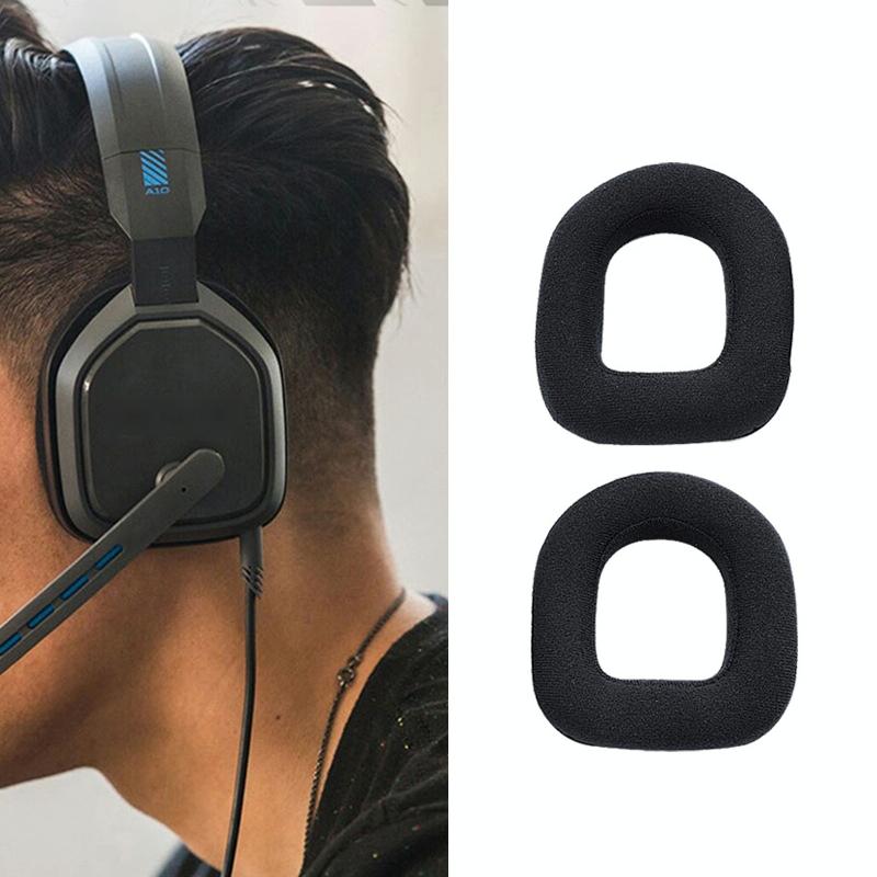 2-Pack Flannel Earmuff Covers For Logitech A50 Gaming Headset-1915197811671044100