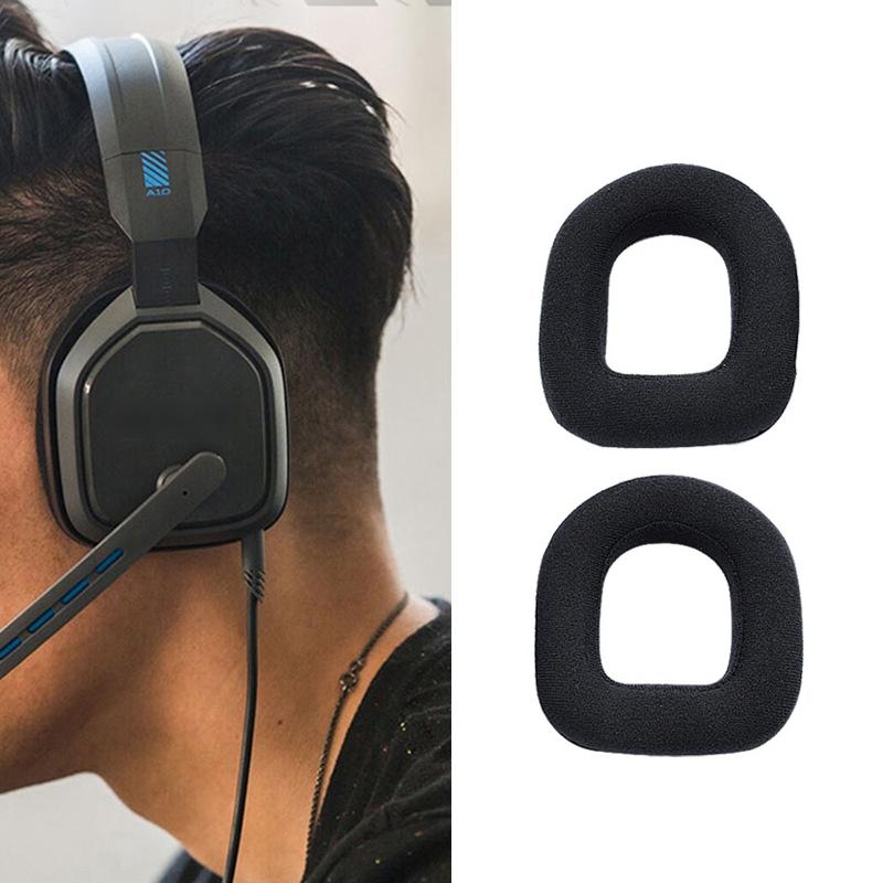 2-Pack Protective Headset Covers For Logitech A50 - Leather Earmuffs-1915197442320633860