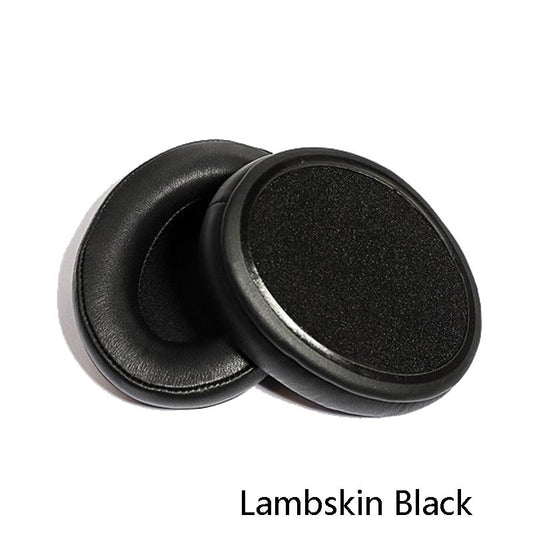 2-Pack Leather Ear Pad Covers For Kingston Cloud Silver Ii Headset - Black-1915197636936339457