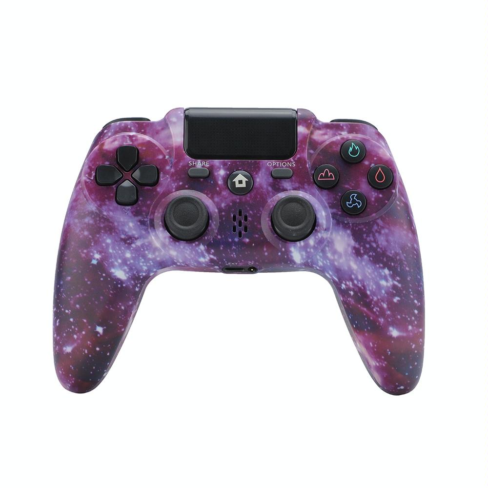 Starry Sky Purple Wireless Ps4 Game Controller-1915197792486297600