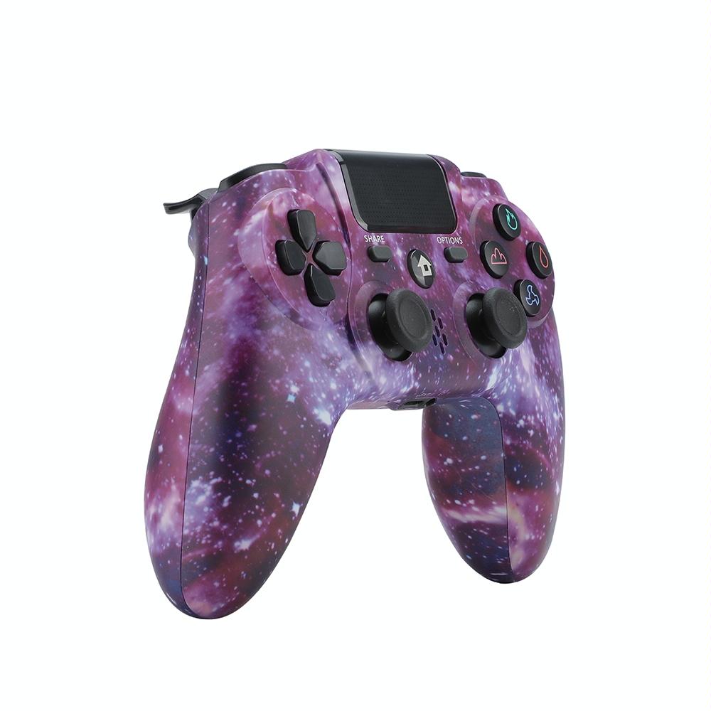 Starry Sky Purple Wireless Ps4 Game Controller-1915197792486297601