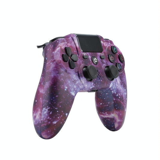 Starry Sky Purple Wireless Ps4 Game Controller-1915197792486297601