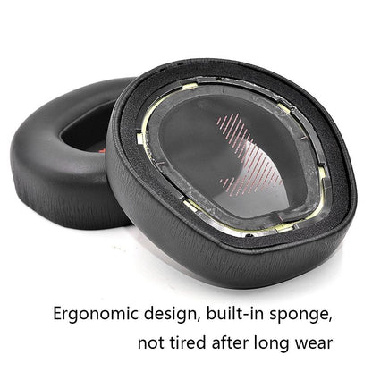 2-Pack Memory Foam Earmuffs For Jbl Quantum One Wireless - Black-1922443424624152579