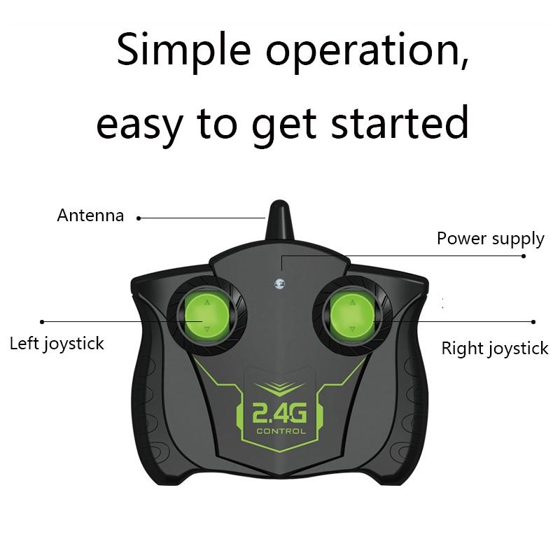 360-Degree Rotating Remote Control Car With Telescopic Tipping Bucket For Fancy Drifting And Climbing - Black / Green-1915197130675458051