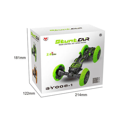 360-Degree Rotating Remote Control Car With Telescopic Tipping Bucket For Fancy Drifting And Climbing - Black / Green-1915197130675458054