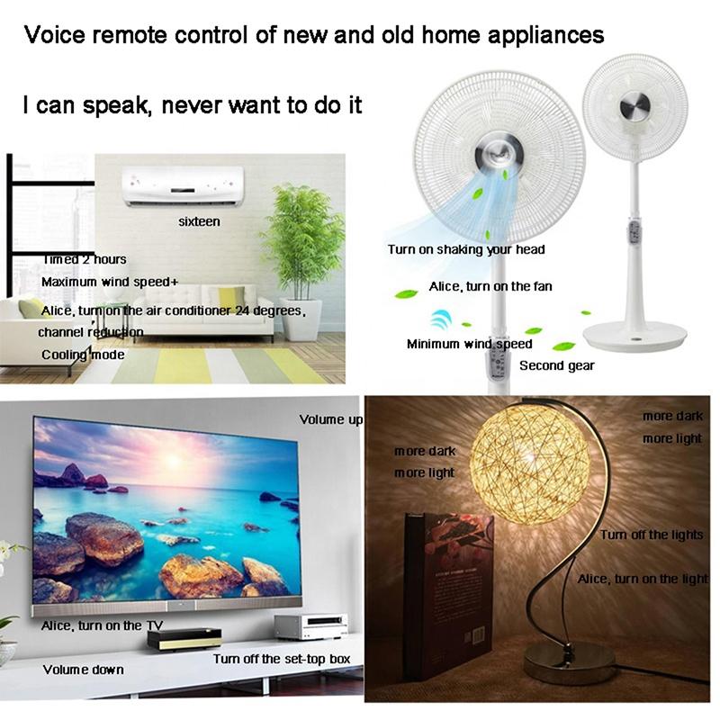 Smart Voice Remote For Air Conditioner And Tv Control With Night Light-1915196925234253828
