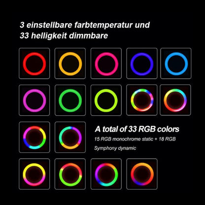 6 Inch Rgb Ring Light For Desktop Video Conferencing And Beauty-1915198272604082178
