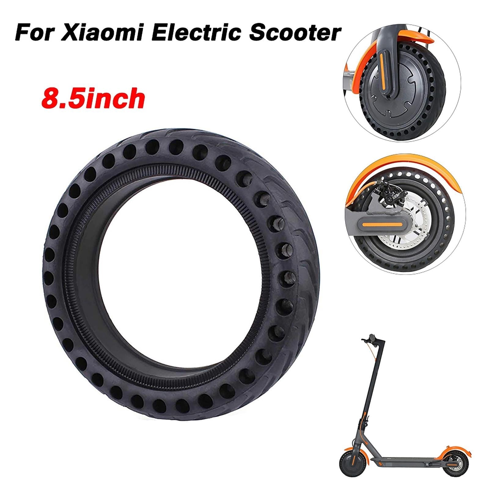 8.5 Electric Scooter Tire For Xiaomi Mijia M365 / M365 Pro - Honeycomb Anti-Explosive Rubber - Black-1964932229809442822