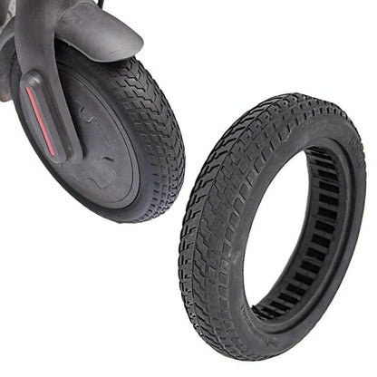 Xiaomi M365 / M365 Pro Electric Scooter Tire - 8.5 Anti-Stab Hollow Rubber - Black-1964932195948826631