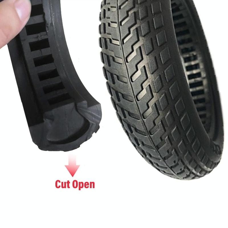 Xiaomi M365 / M365 Pro Electric Scooter Tire - 8.5 Anti-Stab Hollow Rubber - Black-1964932195948826629