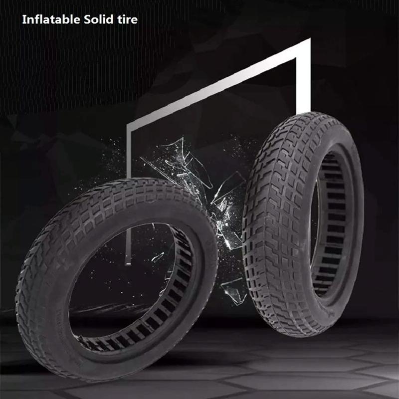 Xiaomi M365 / M365 Pro Electric Scooter Tire - 8.5 Anti-Stab Hollow Rubber - Black-1964932195948826630
