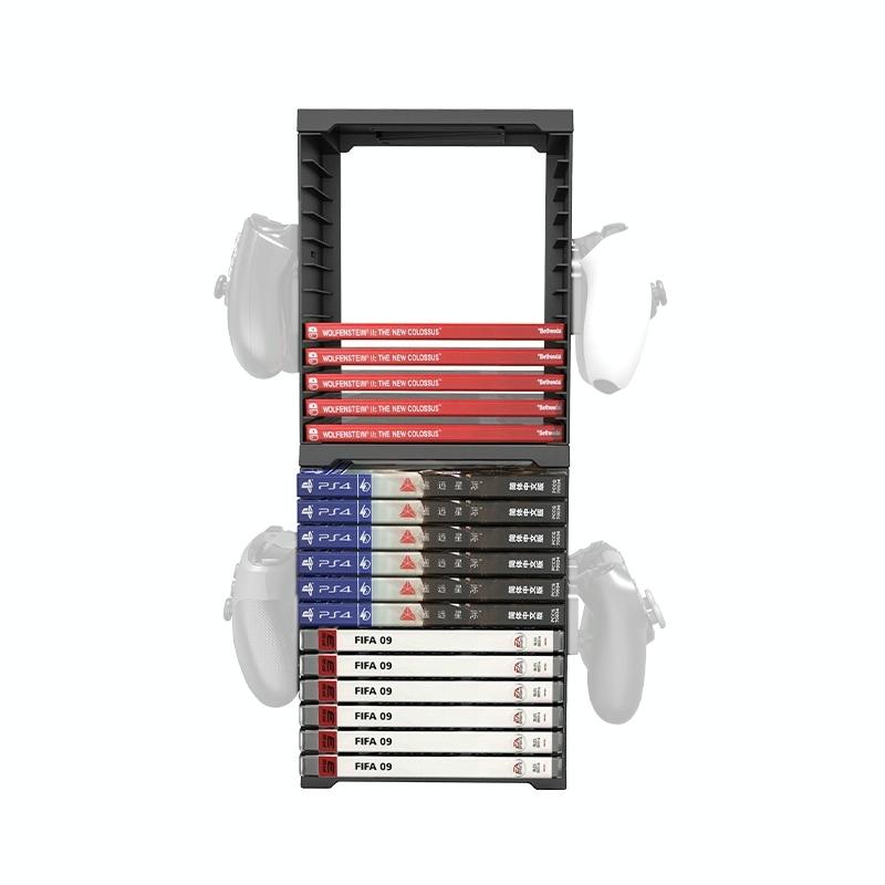 Universal Gamepad Storage Bracket For Ps4 / Ps5 / Xbox / Switch - Black-1915196867793260548