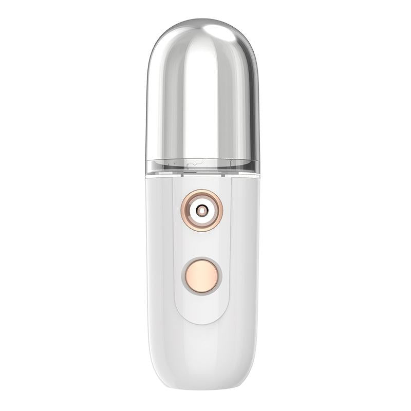 Rechargeable Beauty Humidifying Sprayer - Portable Water Replenisher White-1915198085991108608
