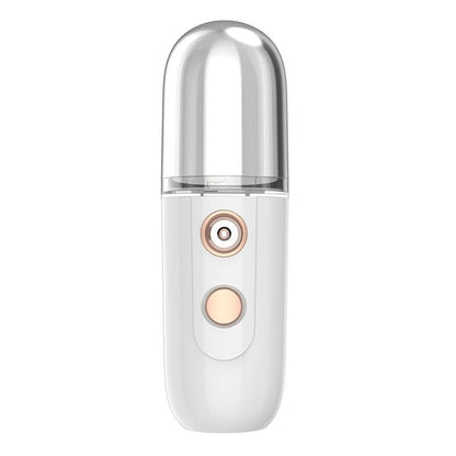 Rechargeable Beauty Humidifying Sprayer - Portable Water Replenisher White-1915198085991108608