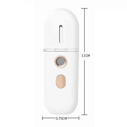 Rechargeable Beauty Humidifying Sprayer - Portable Water Replenisher White-1915198085991108610