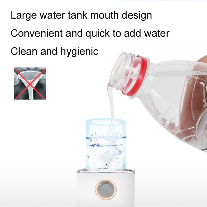 Rechargeable Beauty Humidifying Sprayer - Portable Water Replenisher White-1915198085991108612