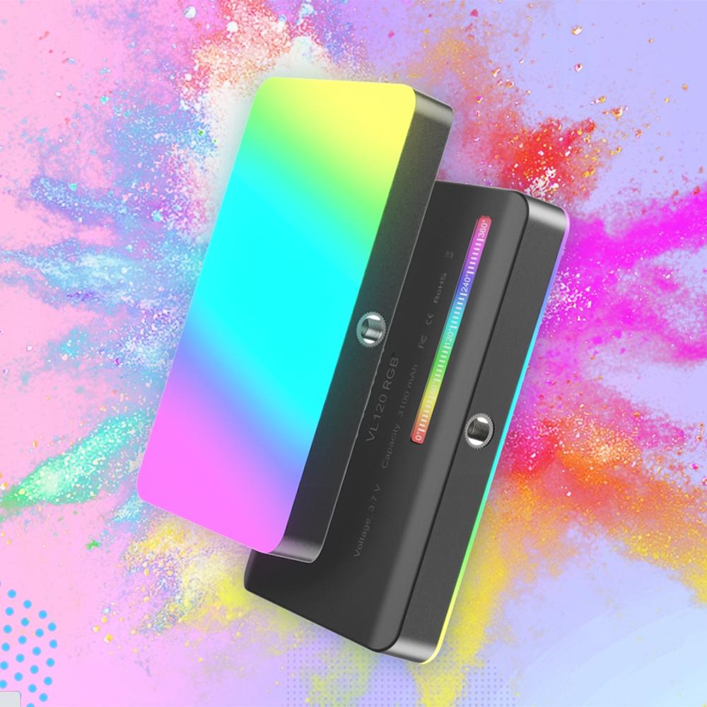 Full Colour Rgb Slr Camera Light For Live Photo & Video - Vl120-1964932310935670785