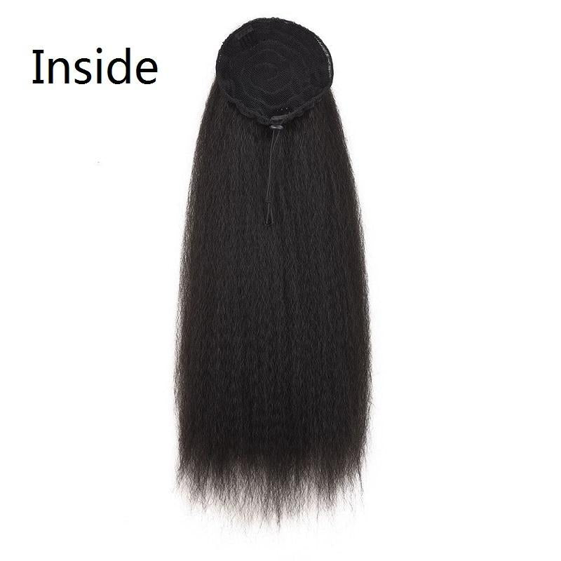 Fluffy Corn Whisker Long Curly Ponytail - Colour 3.4-1915197691642646530