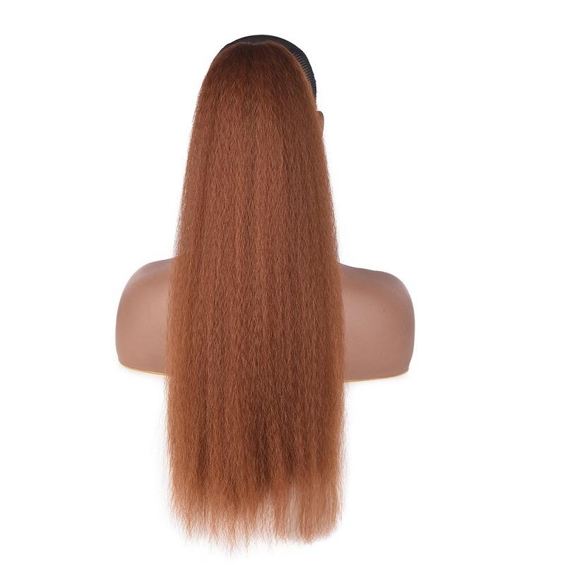 Fluffy Long Curly Fake Ponytail With Corn Whisker - 5.30 Colour-1915197650009985024