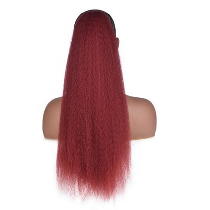 Fluffy Bug Ponytail With Long Curly Whiskers-1915197456564490247