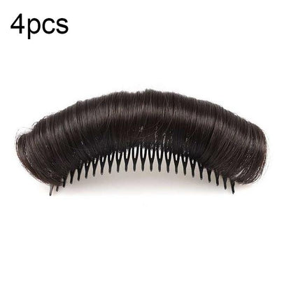 Natural 4-Piece Hair Root Padding Comb Set - 10Cm-1915198269500297216