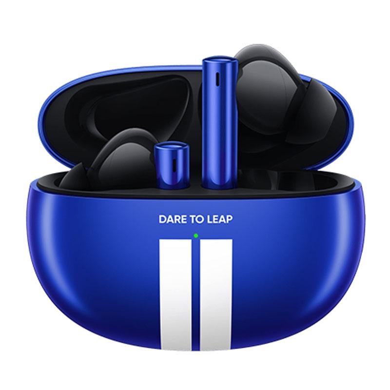 Blue Wireless Active Noise-Cancelling Earbuds For Sports-1922443421608448000