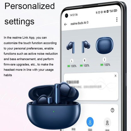 Blue Wireless Active Noise-Cancelling Earbuds For Sports-1922443421608448003