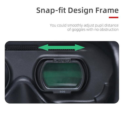 2 Pieces Aspherical Myopia Lens For Dji Fpv Goggles V2 - 200 Degree-1915197993745780742