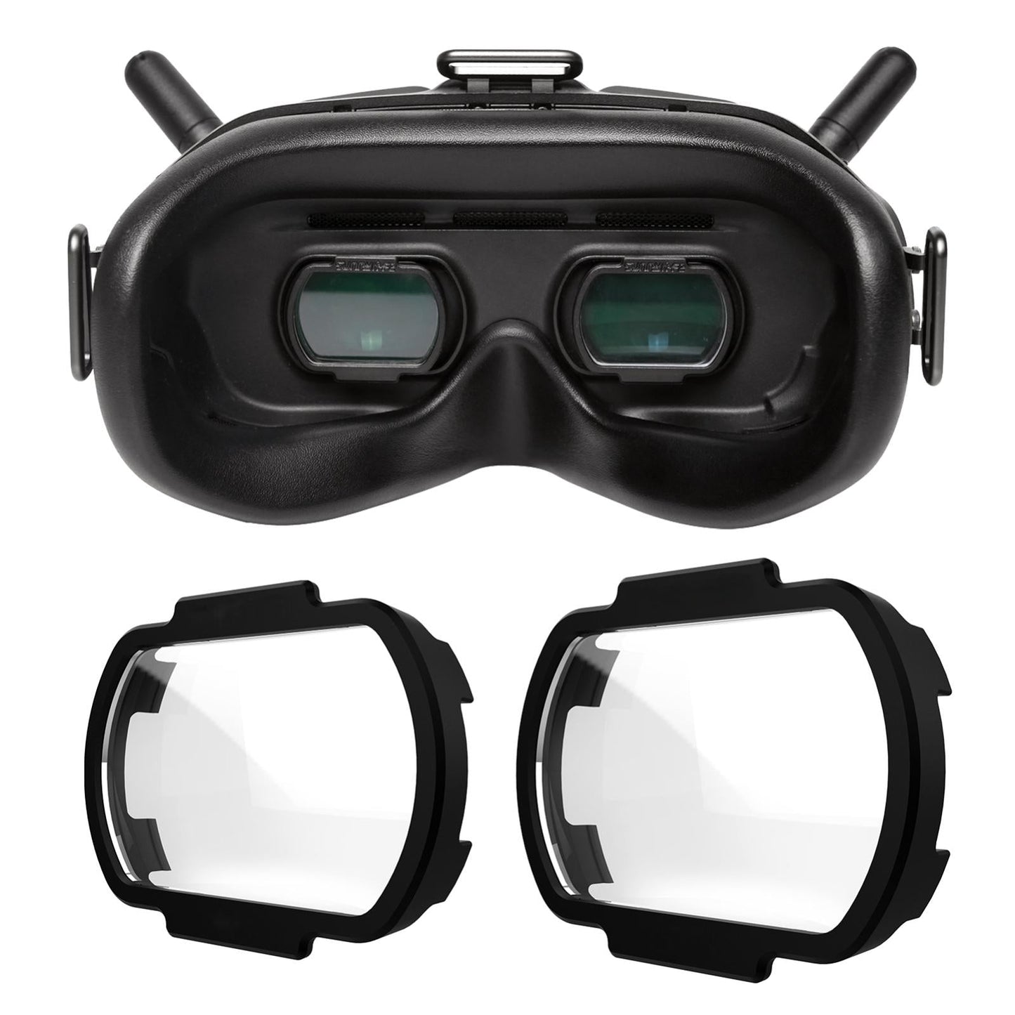 2 Pcs Aspherical Myopia Lens For Dji Fpv Goggles V2 - 300 Degree-1915197644708384770