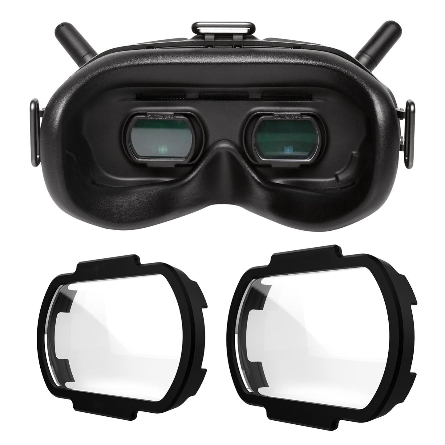2 Pcs Aspherical Myopia Lens For Dji Fpv Goggles V2 - 350 Degree-1915197451401302018