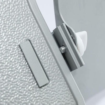 Adjustable Folding Laptop Desk With Mouse Board - Silver-1964932329784872962