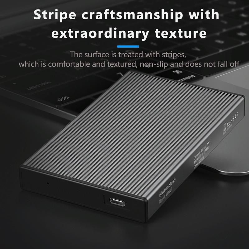 Portable 2.5 Sata Ssd Enclosure With Usb3.0 - Tool-Free-1915198120745111556