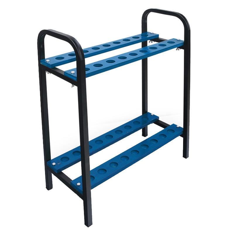 Golf Club Display Stand 18-Hole Double-Layer Rack 18 Rod Position-1964932229645864961