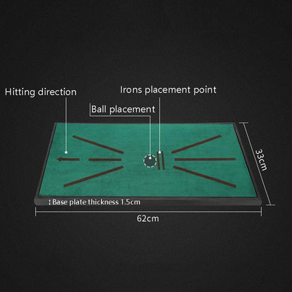 Velvet Golf Swing Exercise Blanket With Track-1964932186226429954