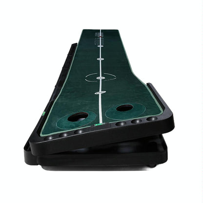 Tl010 Indoor Golf Adjustable Slope Push Rod Practice Home Velvet Practice Blanket Single Exercise Device English Packaging-1922443423051288577