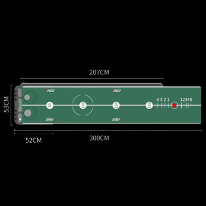 Tl010 Indoor Golf Adjustable Slope Push Rod Practice Home Velvet Practice Blanket Single Exercise Device English Packaging-1922443423051288579