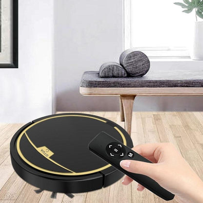 Smart Automatic Sweeping Robot With Mopping Function - Anti-Fall - Black-1915197787847397381