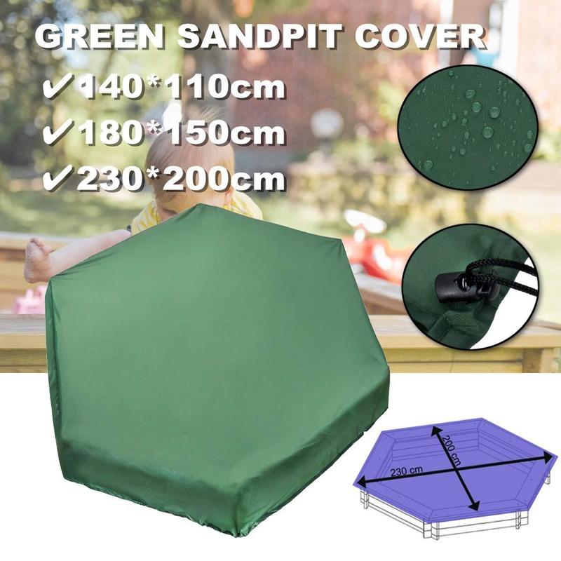 Waterproof Hexagonal Toy Cover - Uv & Dust-Proof - 230X200Cm - Green-1964932203339190278