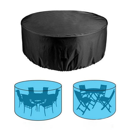 Waterproof Outdoor Furniture Cover For Courtyard Table And Chairs - 142X68Cm-1964932302618365955